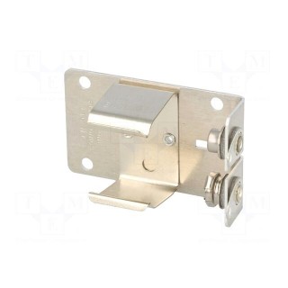 Holder | Mounting: screw | Size: 6F22 | Batt.no: 1 | aluminium