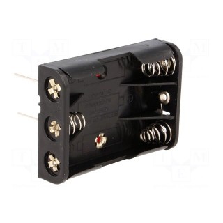 Holder | AAA,R3 | Batt.no: 3 | PCB | Features: ejection strip