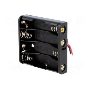 Holder | Mounting: on panel | Leads: 150mm leads | Size: AAA,R3