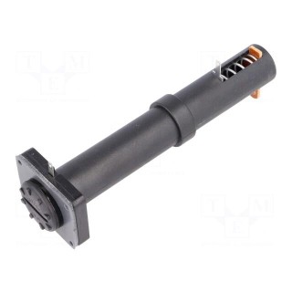 Holder | AA,R6 | Batt.no: 2 | soldering lugs | black | UL94V-0 | 30.5mm