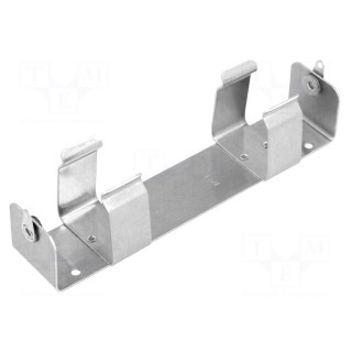 Holder | Mounting: screw | Size: D,R20 | Batt.no: 2 | aluminium