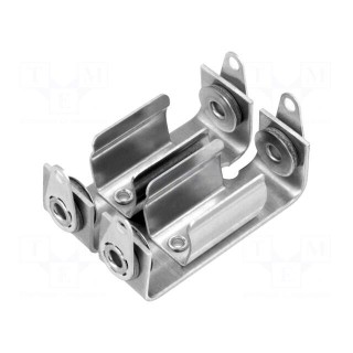 Holder | Mounting: screw | Size: LR1,N | Batt.no: 2 | aluminium