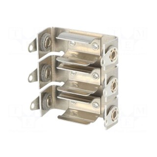 Holder | Mounting: screw | Size: LR1,N | Batt.no: 3 | aluminium