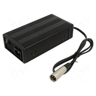 Charger: for rechargeable batteries | 2A | 7÷25Ah | 55.2VDC | 90.5%