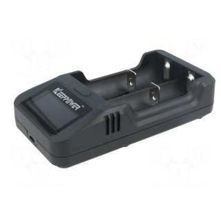 Charger: for rechargeable batteries | Li-Ion | 3.6/3.7V | 1A | 5VDC