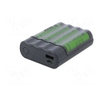 Charger: for rechargeable batteries | Ni-MH | Size: AA,AAA