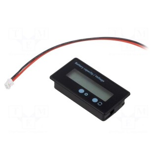 Voltage indicator | VDC: 8÷70V | battery packs