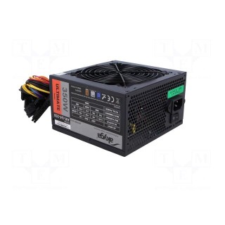 Power supply: computer | ATX | 350W | Features: fan 12cm