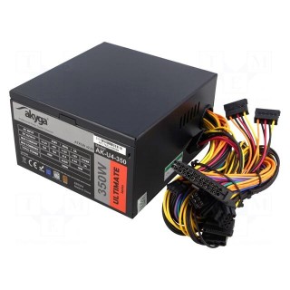 Power supply: computer | ATX | 350W | Features: fan 12cm