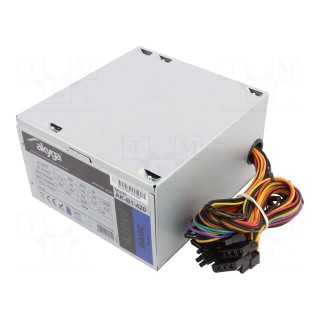 Power supply: computer | ATX | 420W | Features: fan 12cm