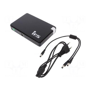 Power supply: router UPS | 15W | Uin: 90÷264V | 160x105x28mm | 8800mAh