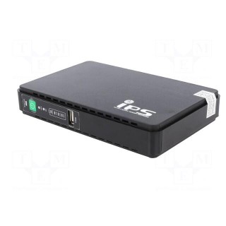 Power supply: router UPS | 30W | Uin: 90÷264V | 160x105x28mm | 8800mAh