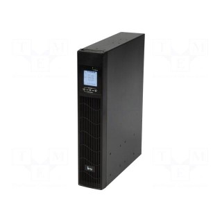 Power supply: UPS | 440x330x88mm | 800W | 1kVA | No.of out.sockets: 3