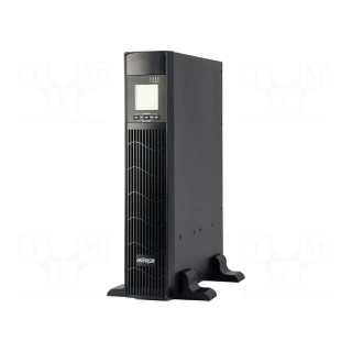 Power supply: UPS | 800W | 1kVA | Uin: 220V | 440x338x88mm | 7Ah | 0÷40°C