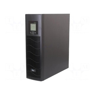 Power supply: UPS | 440x410x132mm | 1.8kW | 2kVA | 21.3kg | 9Ah | 0÷40°C