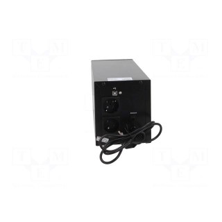 Power supply: UPS | 90x320x142mm | 600W | 1kVA | No.of out.sockets: 3