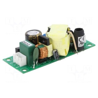 Power supply: switched-mode | open | 25W | 90÷264VAC | 15VDC | 1.67A