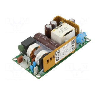 Power supply: switched-mode | open | 100W | 80÷264VAC | OUT: 1 | 15VDC
