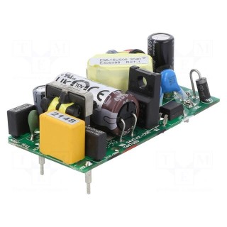 Power supply: switched-mode | 15W | 120÷370VDC | 85÷264VAC | OUT: 1