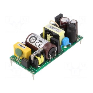 Power supply: switched-mode | 25W | 120÷370VDC | 85÷264VAC | OUT: 1
