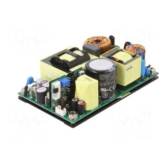 Power supply: switched-mode | open | 370/400W | 80÷264VAC | 12VDC