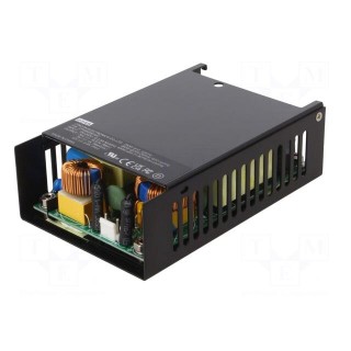 Power supply: switched-mode | open | 370/400W | 80÷264VAC | 24VDC