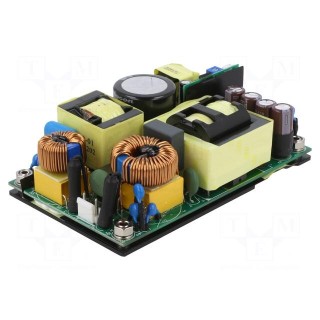 Power supply: switched-mode | open | 370/400W | 80÷264VAC | 48VDC