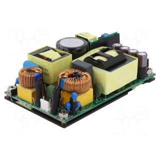 Power supply: switched-mode | open | 370/400W | 80÷264VAC | 54VDC