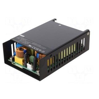 Power supply: switched-mode | open | 370/400W | 80÷264VAC | 54VDC