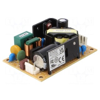 Power supply: switched-mode | open | 50W | 120÷370VDC | 90÷264VAC