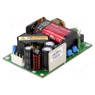 Power supply: switched-mode | open | 125W | 120÷370VDC | 85÷264VAC