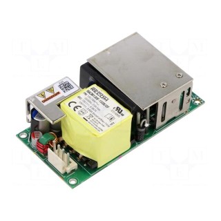 Power supply: switched-mode | open | 130W | 85÷264VAC | 15VDC | 8.66A