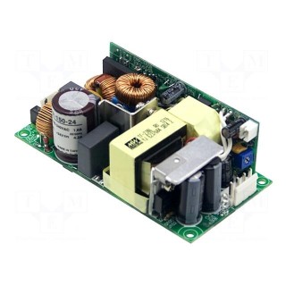 Power supply: switched-mode | open | 150W | 127÷370VDC | 90÷264VAC
