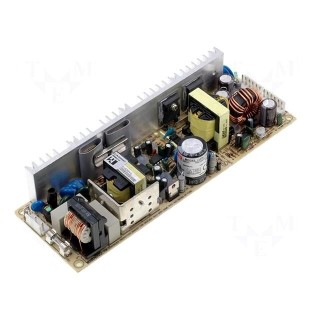 Power supply: switched-mode | open | 153.6W | 120÷370VDC | 90÷264VAC