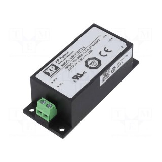 Power supply: switched-mode | open | 15W | 120÷370VDC | 85÷264VAC