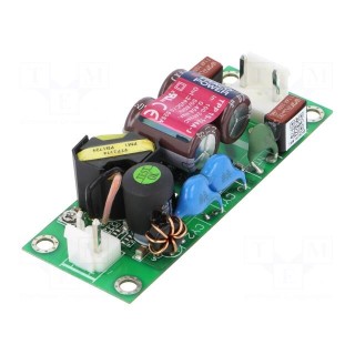 Power supply: switched-mode | open | 15W | 120÷370VDC | 85÷264VAC