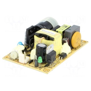 Power supply: switched-mode | open | 25.65W | 120÷370VDC | 85÷264VAC