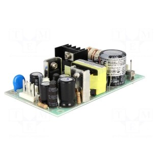Power supply: switched-mode | open | 25W | 120÷370VDC | 90÷264VAC