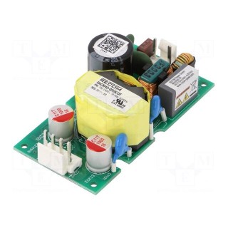 Power supply: switched-mode | open | 30W | 120÷370VDC | 80÷264VAC