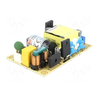 Power supply: switched-mode | open | 30W | 80÷264VAC | OUT: 1 | 48VDC