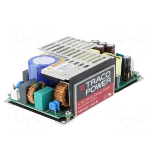 Power supply: switched-mode | open | 450W | 120÷370VDC | 85÷264VAC