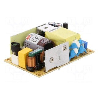 Power supply: switched-mode | open | 45W | 80÷264VAC | OUT: 1 | 3A | 89%