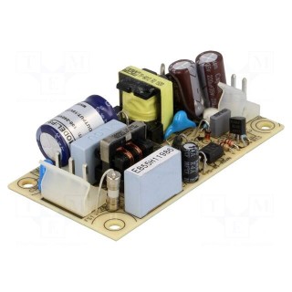 Power supply: switched-mode | open | 5.25W | 120÷370VDC | 85÷264VAC