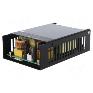 Power supply: switched-mode | open | 500W | 80÷264VAC | 24VDC | 17.08A