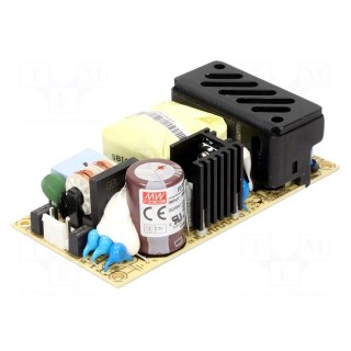 Power supply: switched-mode | open | 50W | 127÷370VDC | 90÷264VAC