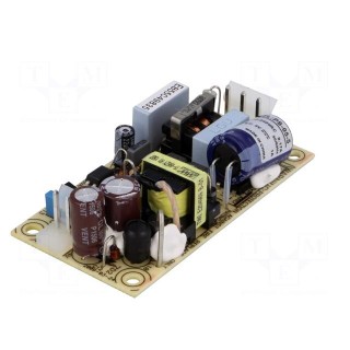 Power supply: switched-mode | open | 5W | 120÷370VDC | 85÷264VAC | 1A