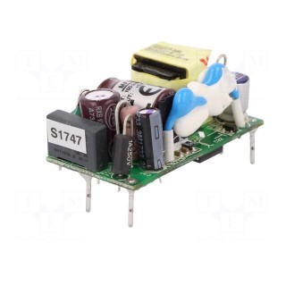 Power supply: switched-mode | open | 5W | 80÷264VAC | OUT: 1 | 5VDC | 1A