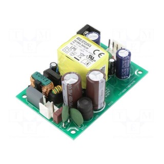 Power supply: switched-mode | open | 60W | 120÷370VDC | 80÷264VAC