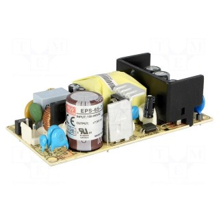 Power supply: switched-mode | open | 60W | 120÷370VDC | 85÷264VAC