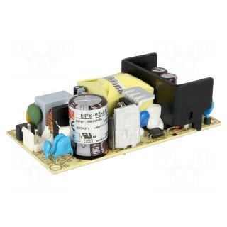 Power supply: switched-mode | open | 65.28W | 120÷370VDC | 85÷264VAC